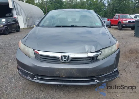 2012 Honda Civic Ex из США, поврежденный, VIN 19XFB2F86CE385282